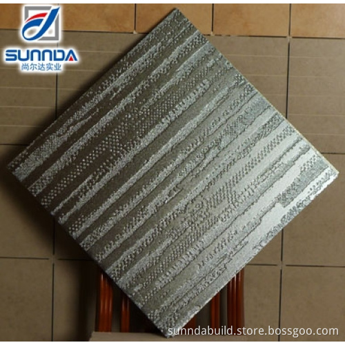 metal glazed tile , metal finish rustic wall and floor tile